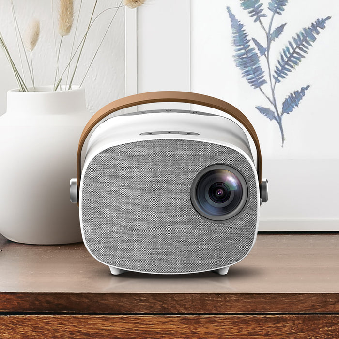 Devanti Mini Video Projector Wifi USB HDMI Portable HD 1080P Home Projector - Devanti