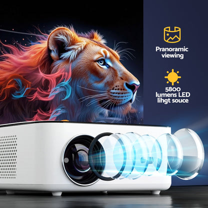 Devanti Video Project 4K 1080P Android 5G Wifi Home Cinema - Devanti