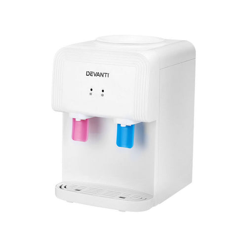 Devanti Water Cooler Dispenser Bench Top White - Devanti