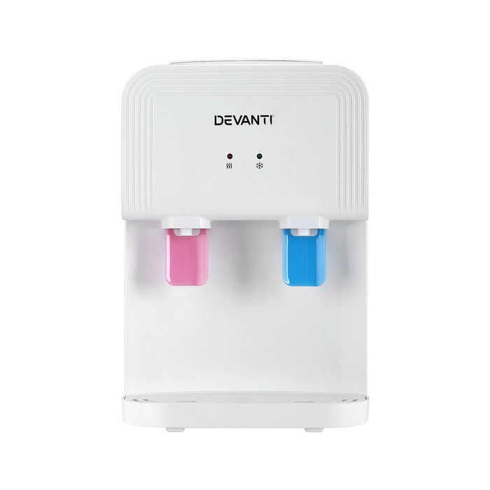 Devanti Water Cooler Dispenser Bench Top White - Devanti