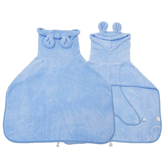 Dog Bathrobe - Quick-Dry Microfiber Towel Coat for Dogs - Dog.Dog.Cat.