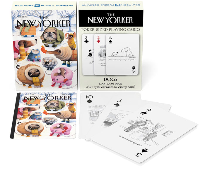 Dog Cartoons Playing Cards Image 1