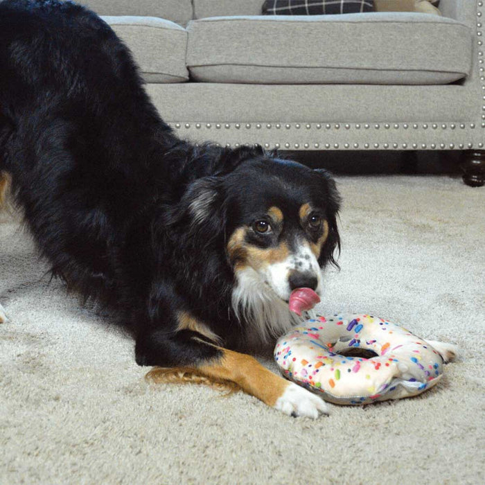 Doggijuana Get the Munchies Donut | Refillable Juananip Dog Toy - Dog.Dog.Cat.