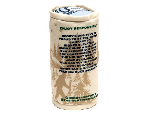 Dooby's Dog Toys - Higher Elevation Harvest Hemp Ale Dog Toy - Dog.Dog.Cat.