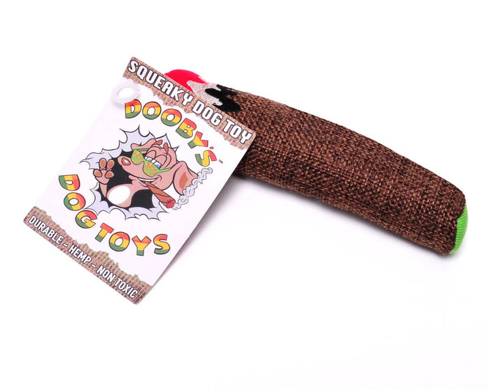 Dooby's Dog Toys - NEW!! Mini 6" Blunt Hemp Dog Toy - Dog.Dog.Cat.