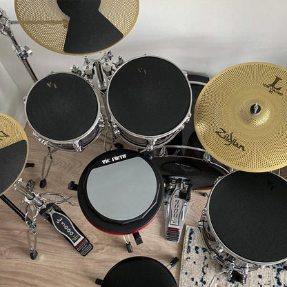 Drum & Cymbal Mute Prepack - 10", 12", 14" (2), 22", HiHat and Cymbals (2)