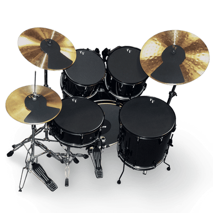 Drum & Cymbal Mute Prepack - 10", 12", 14"(2), 18", HiHat and Cymbals (2)