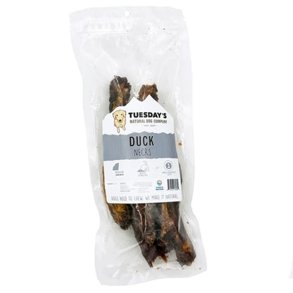 Duck Necks Dog Treats - Natural Joint Support Chews | 8 oz Bag - Dog.Dog.Cat.