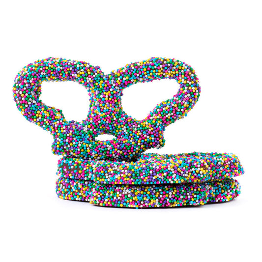 Easter Nonpareil Milk Chocolate Coated Pretzel Candy - 7 LB