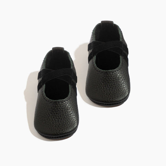 Ebony Ballet Slipper Baby Shoe Ballet Slipper Soft Sole