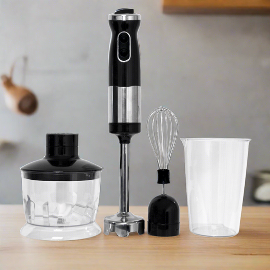 Electric Stick Blender Hand Blenders/Mixer 700ml Chopper - Black -Home Living Store - -