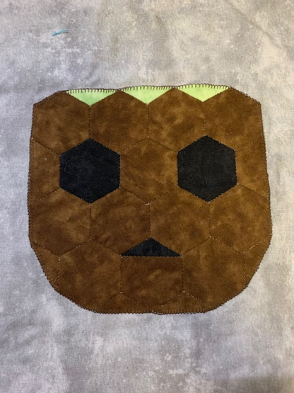 English Paper Piecing: Baby Treant Full Kit (Pattern included)