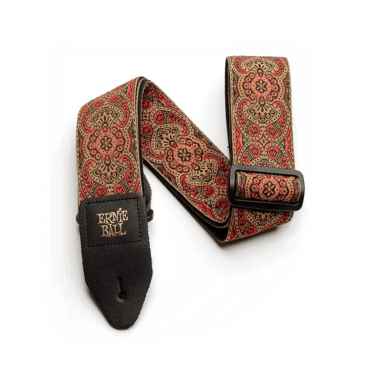 Ernie Ball 4162 Crimson Paisley Jacquard Guitar Strap