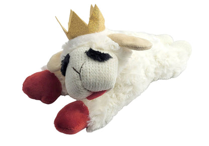Exclusive! Lamb Chop with Crown Medium 10.5" Plush Dog Toy - Dog.Dog.Cat.
