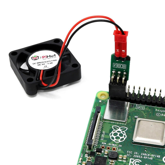 Fan Controller for Raspberry Pi by 8086 - The Pi Hut