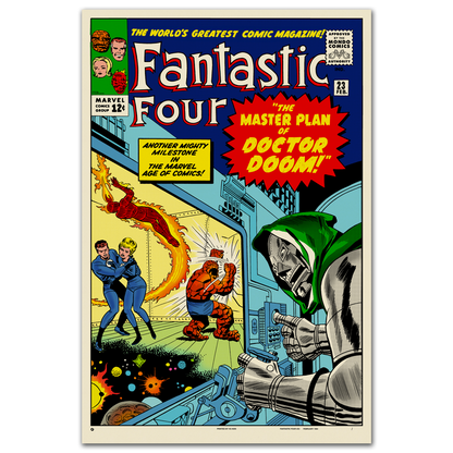 Fantastic Four #23 Poster