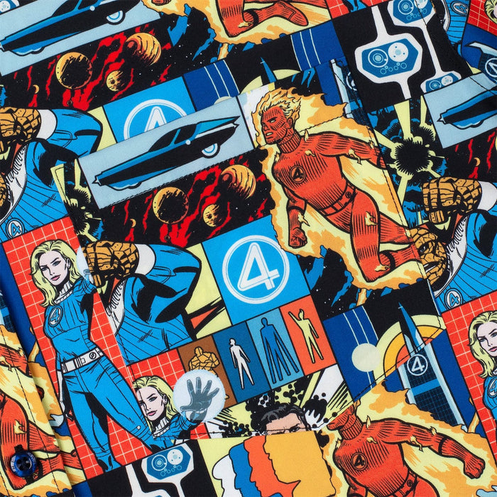 RSVLTS Marvel Short Sleeve Shirt Fantastic Four "First Family" – KUNUFLEX Short Sleeve Shirt Fantastic Four "First Family" – KUNUFLEX Short Sleeve Shirt