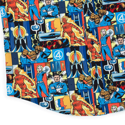 RSVLTS Marvel Short Sleeve Shirt Fantastic Four "First Family" – KUNUFLEX Short Sleeve Shirt Fantastic Four "First Family" – KUNUFLEX Short Sleeve Shirt
