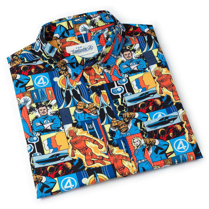 RSVLTS Marvel Short Sleeve Shirt Fantastic Four "First Family" – KUNUFLEX Short Sleeve Shirt Fantastic Four "First Family" – KUNUFLEX Short Sleeve Shirt