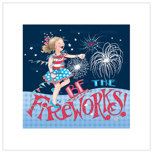 Fireworks Fine Art Print