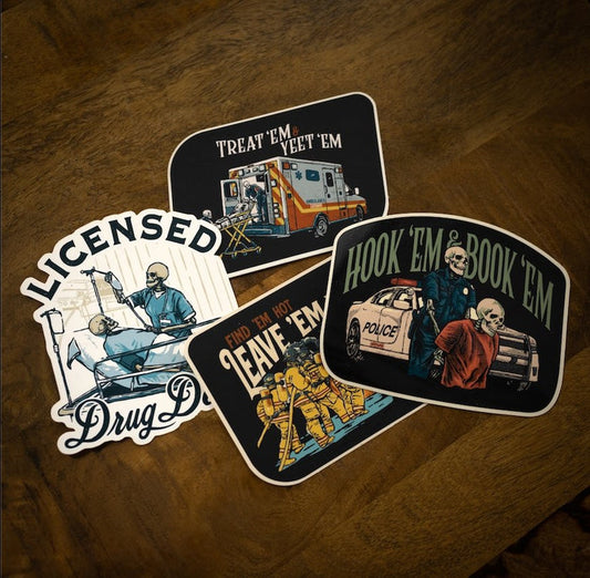 First Responder Sticker Pack - Workman Trading Co.