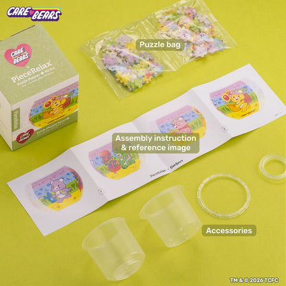 Take a garden stroll with Care Bears™—what colors will bloom today? This whimsical puzzle adventure is filled with blooming colors and blooming hearts.