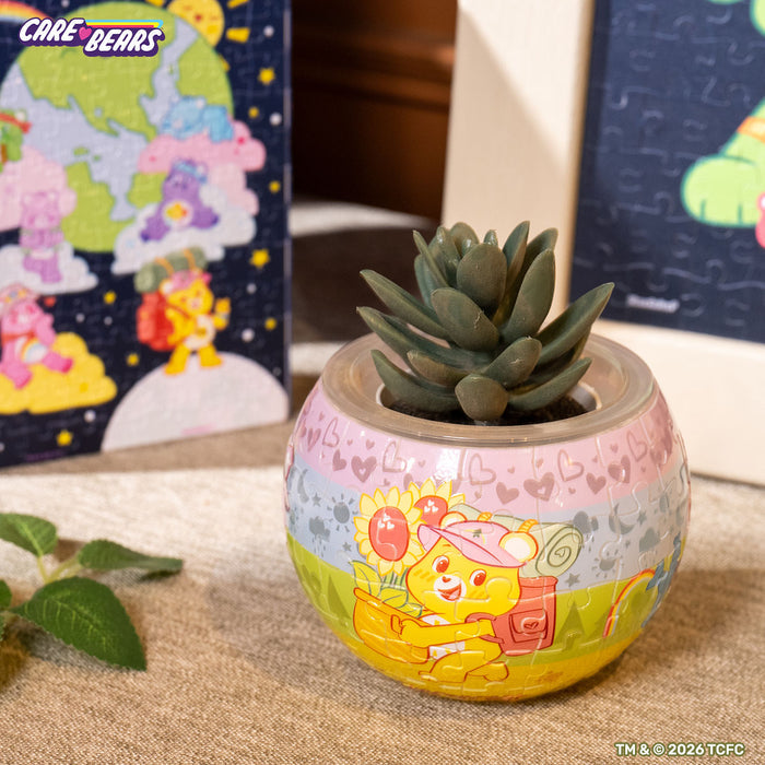 Take a garden stroll with Care Bears™—what colors will bloom today? This whimsical puzzle adventure is filled with blooming colors and blooming hearts.