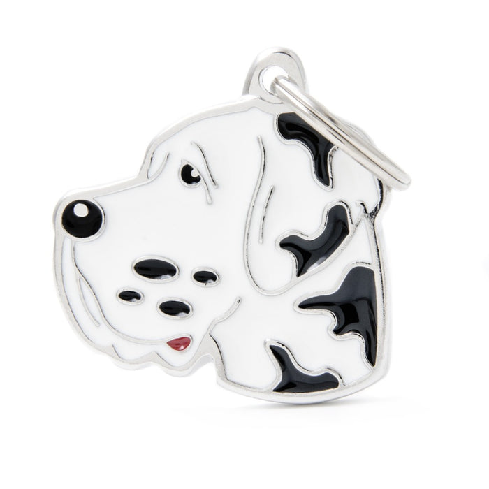 Friends Arlequin Great Dane ID Tag - MyFamily - Dog.Dog.Cat.