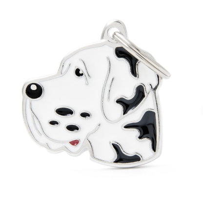 Friends Arlequin Great Dane ID Tag - MyFamily - Dog.Dog.Cat.