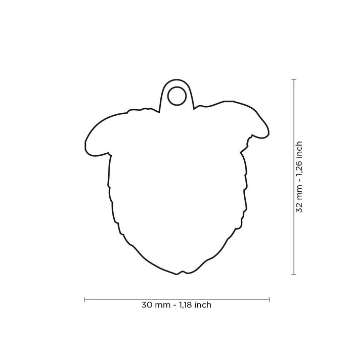 Friends Border Collie ID Tag - MyFamily - Dog.Dog.Cat.