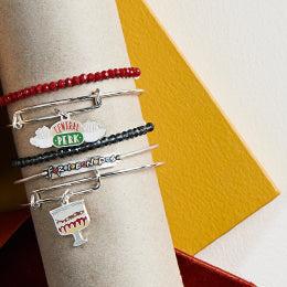 FRIENDS™ Thanksgiving Turkey Charm Bangle