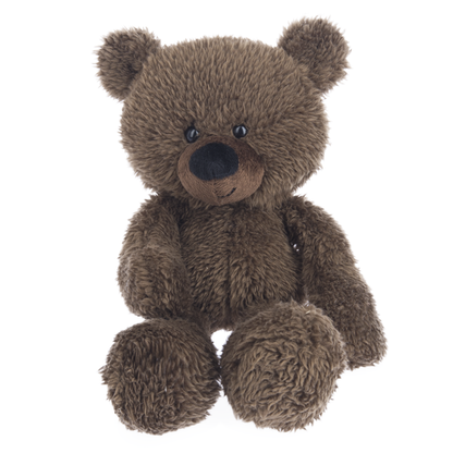 Ganz 9 Inch Wooly Bear Plush Teddy Bear Toy - Brown