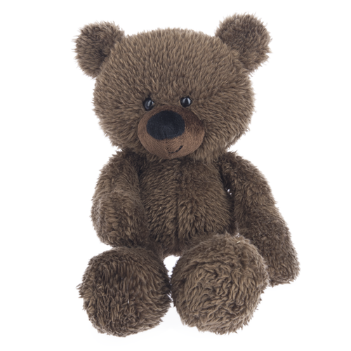 Ganz 9 Inch Wooly Bear Plush Teddy Bear Toy - Brown