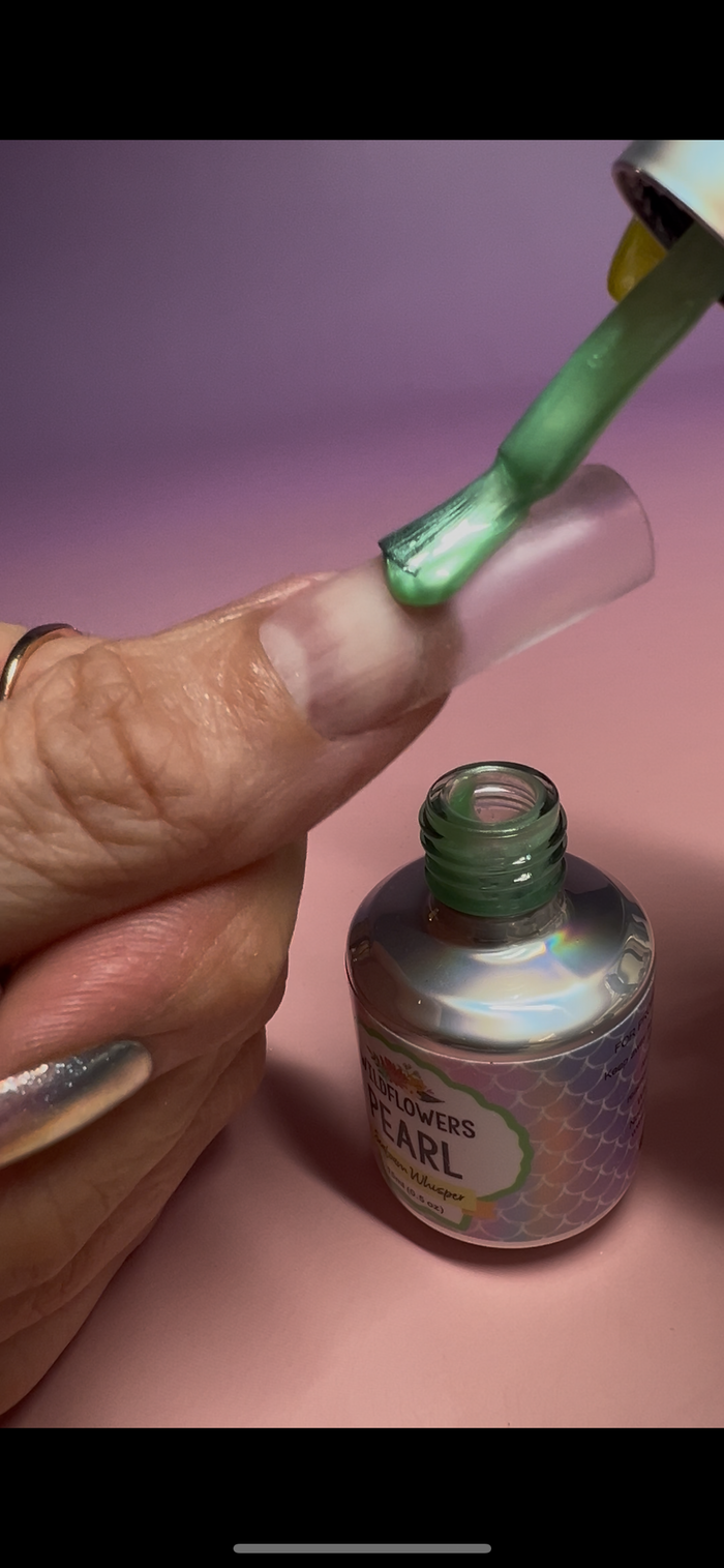 Gel Polish - PEARLS - Seafoam Whisper