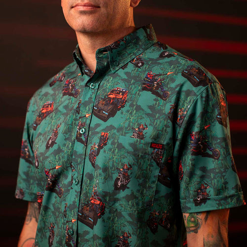 RSVLTS G.I. Joe Short Sleeve Shirt G.I. Joe “It’s a Dreadnok Life” – KUNUFLEX Short Sleeve Shirt