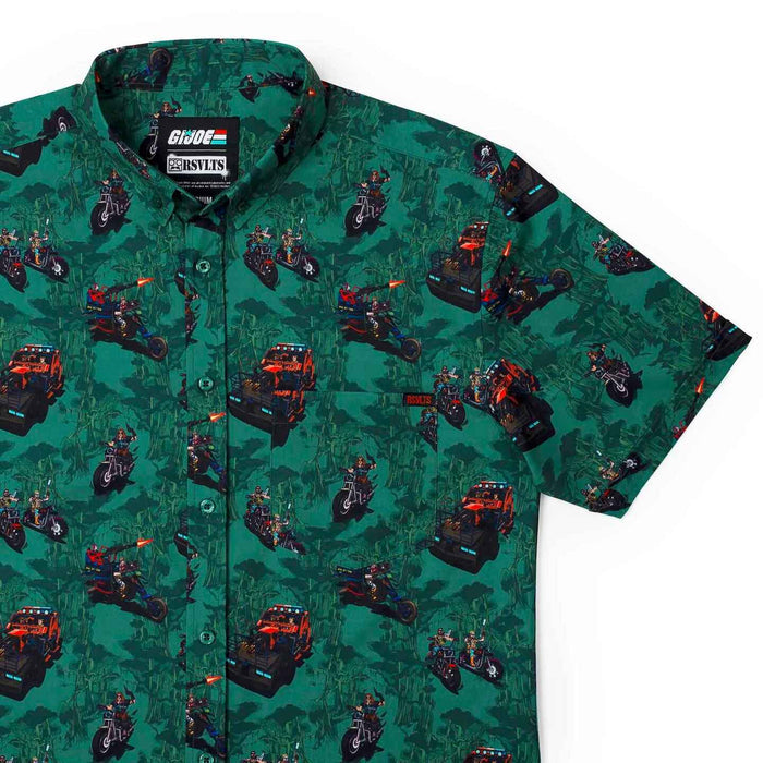 RSVLTS XS G.I. Joe Short Sleeve Shirt G.I. Joe “It’s a Dreadnok Life” – KUNUFLEX Short Sleeve Shirt