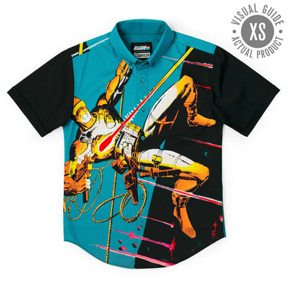 (XS) RSVLTS XS RSVLTS G.I. Joe “Silent Interlude” – KUNUFLEX Short Sleeve Shirt