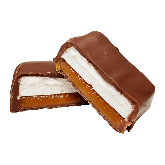 Giant milk chocolate caramel marshmallow
