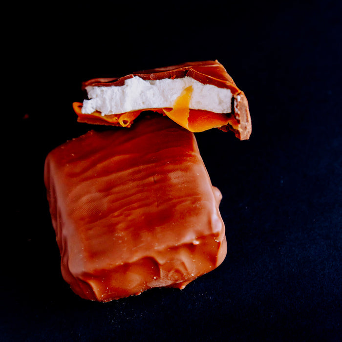 Giant milk chocolate caramel marshmallow