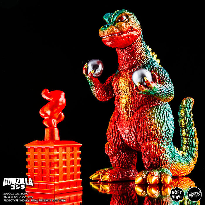 Godzilla and Hedorah Soft Vinyl Figure Set - Vintage Variant
