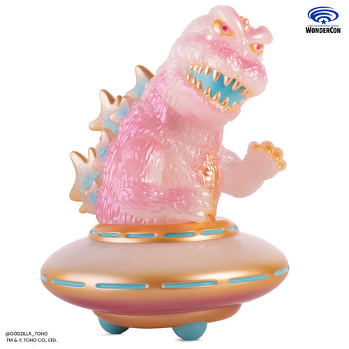 Godzilla UFO - Vinyl Designer Figure by Octeel - Cherry Blossom Variant