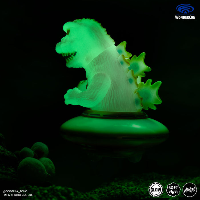 Godzilla UFO - Vinyl Designer Figure by Octeel - Cherry Blossom Variant