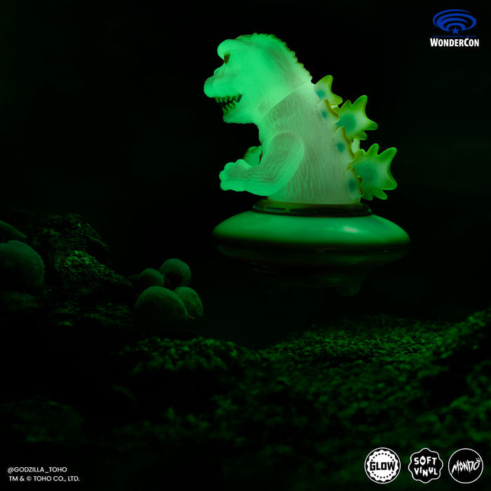 Godzilla UFO - Vinyl Designer Figure by Octeel - Cherry Blossom Variant
