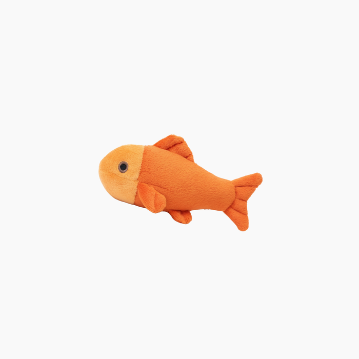 Goldie Fish Hush Fluff Plush Dog Toy by Fluff & Tuff - Dog.Dog.Cat.