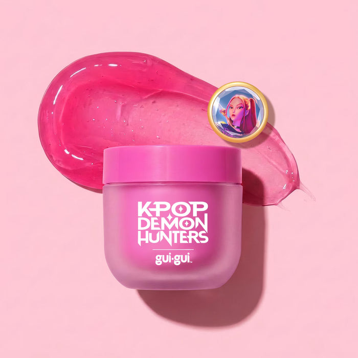 Gui Gui K-Pop Demon Hunters Slime Kit Single Jar - Mira Clear Slime Pink