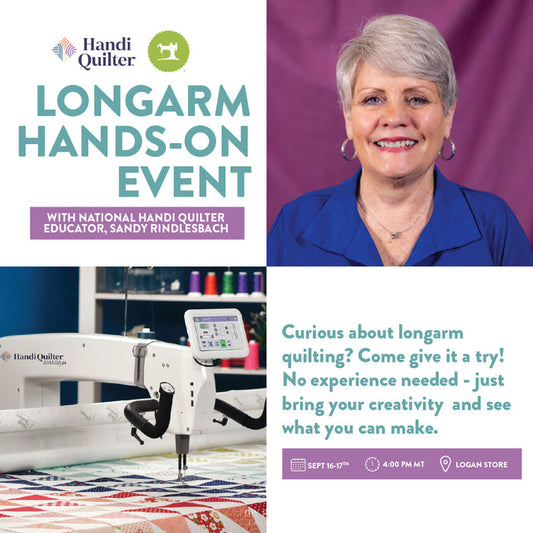 Handi Quilter Hands-On In-Store Event (September 16-17, 2026)