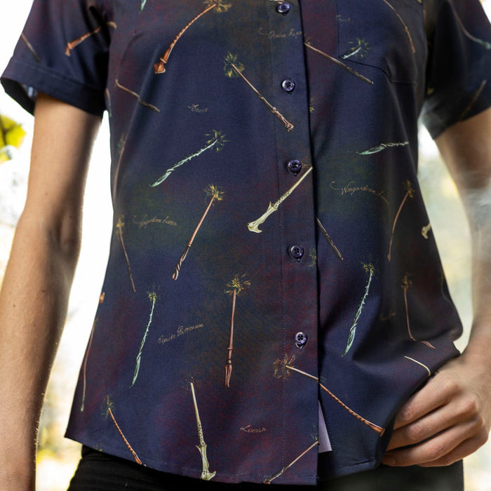 RSVLTS Harry Potter Harry Potter "Ollivander’s Best" – Women's KUNUFLEX Short Sleeve Shirt