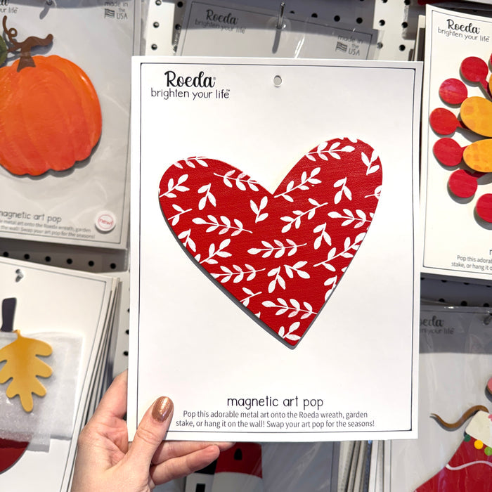 Heart Magnetic Art Pop
