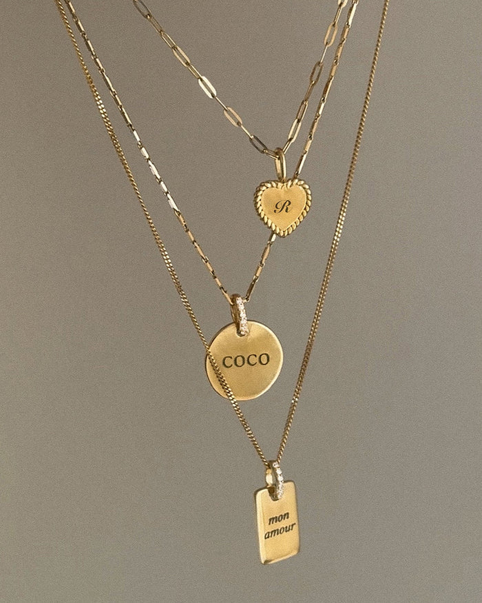 Heart Rope Pendant