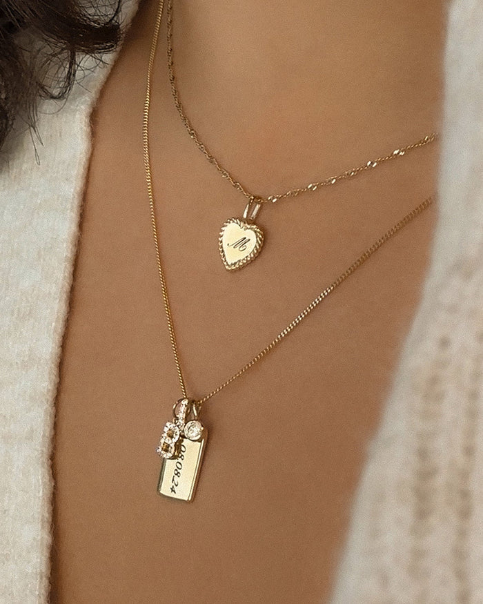 Heart Rope Pendant